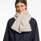 Rino & Pelle Stip Faux Fur Scarf