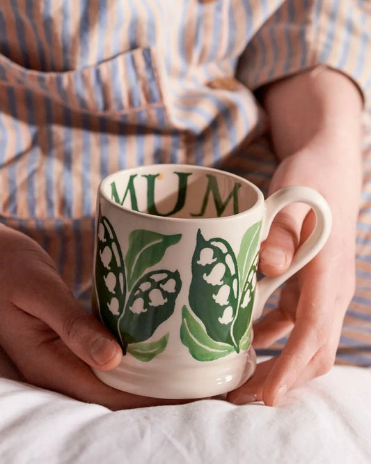 Emma Bridgewater Lily Of The Valley Mum 1/2 Pint Mug