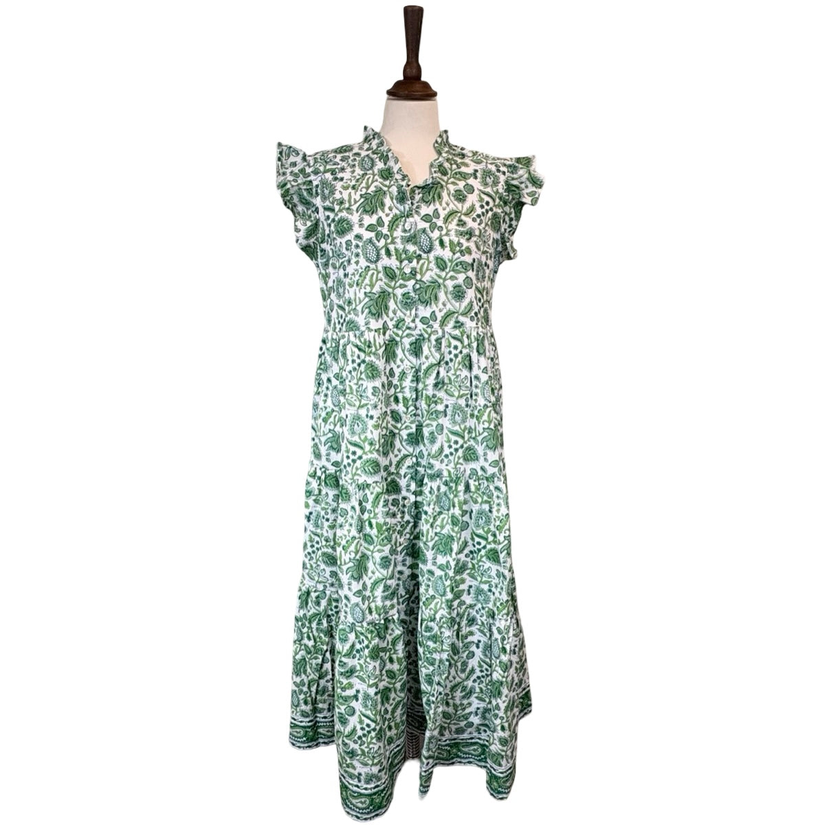 Priya Frill Sleeve  Dress