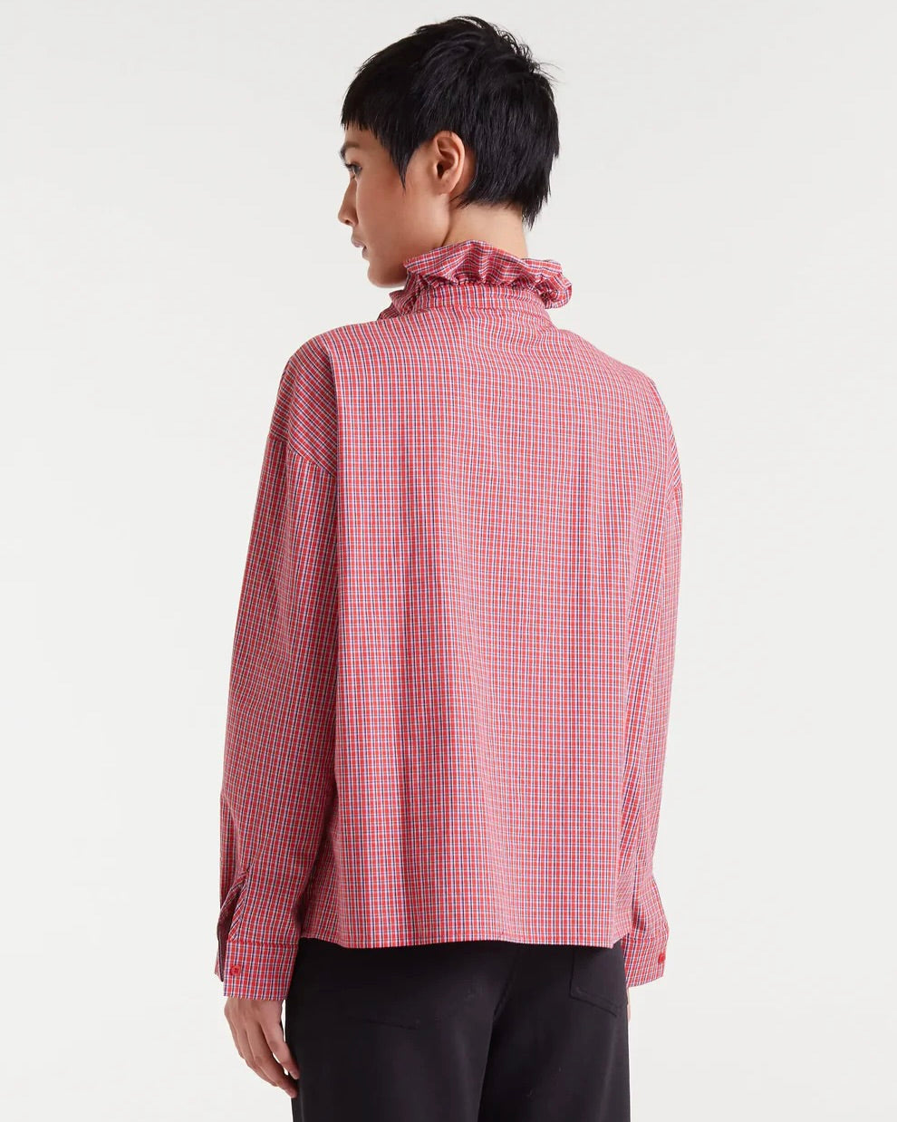 Compania Fantastica Alejandra Frill Collar Shirt