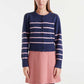Compania Fantastica Blanca Stripe Cardigan