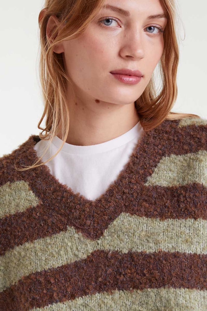 Compania Fantastica Flavia V Neck Jumper