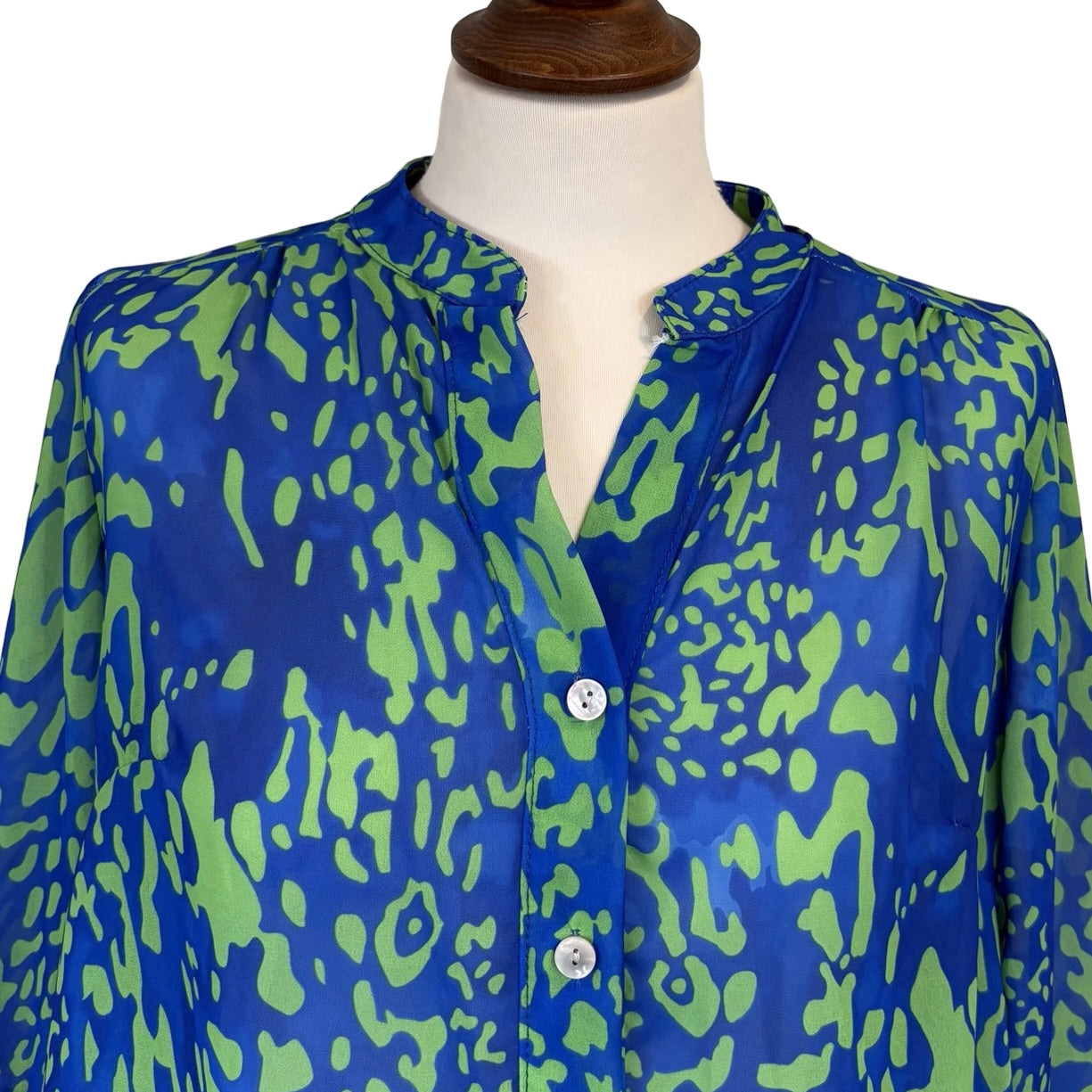 Jodi Leopard Print Blouse