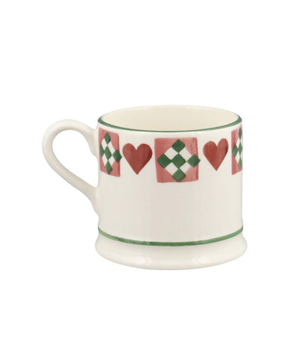 Emma Bridgewater Pink Quilts Small Mug