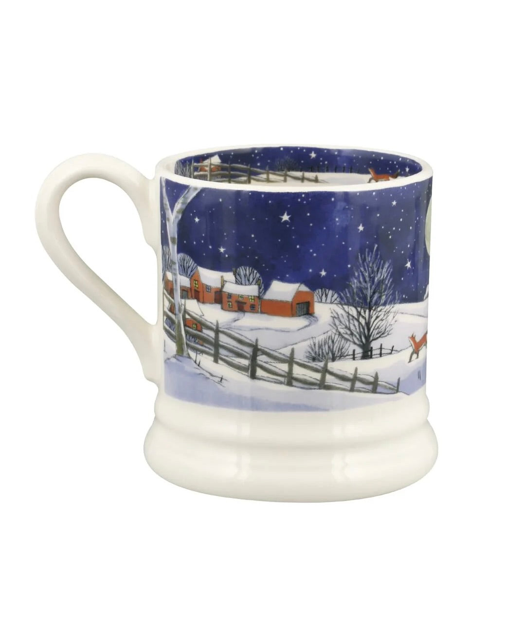 Emma Bridgewater Midnight Robin 1/2 Pint Mug