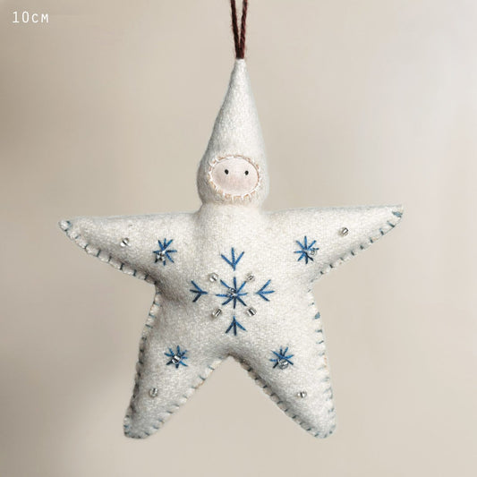 Large Felt Star Baby Hanging Decoration