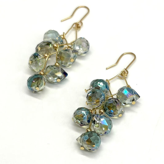 Crystal Vine Drop Earrings