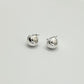 Round Clip Earrings