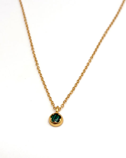 Small Flower Pendant Necklace