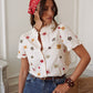 Kaellis Flower Blouse