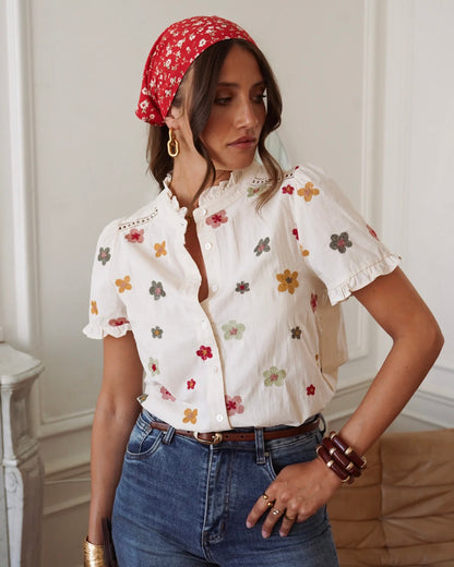 Kaellis Flower Blouse