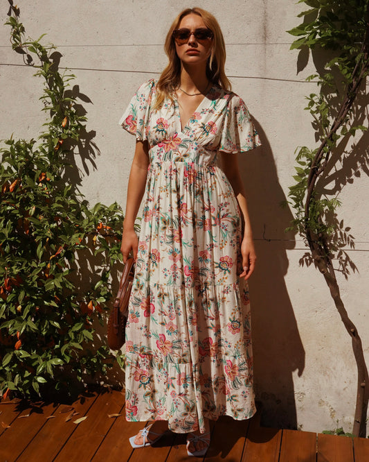 Roselis Tie Back Dress