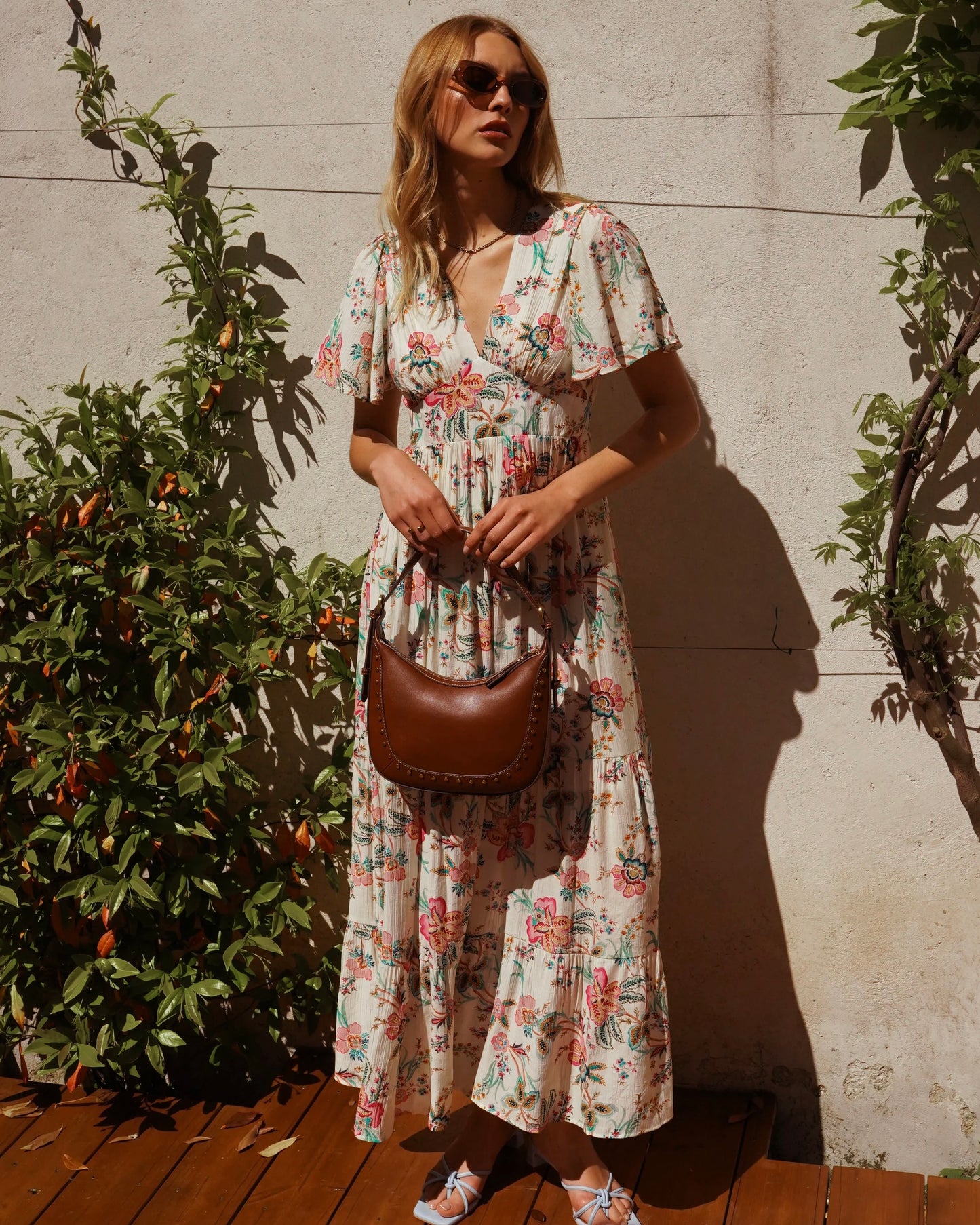 Roselis Tie Back Dress