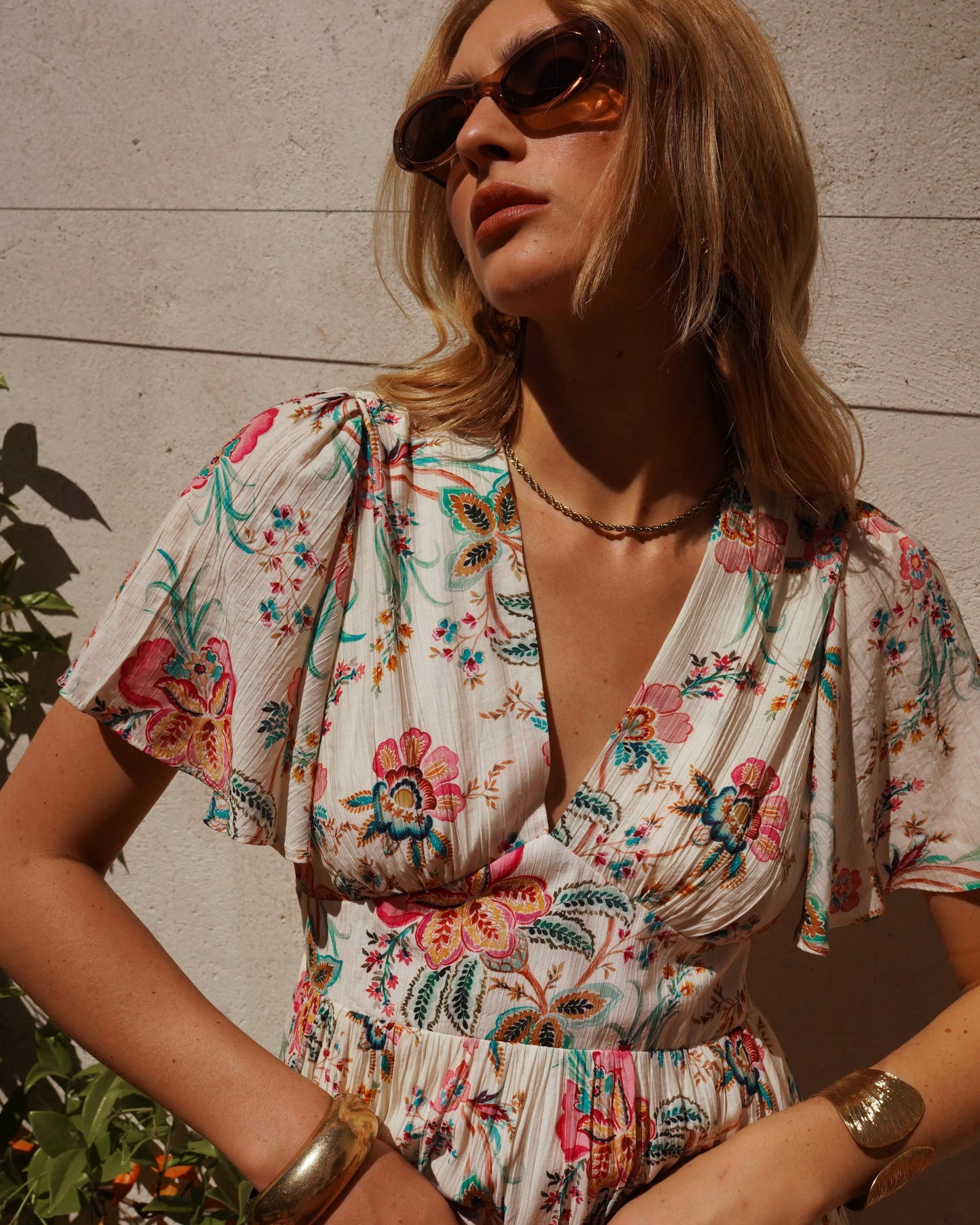 Roselis Tie Back Dress