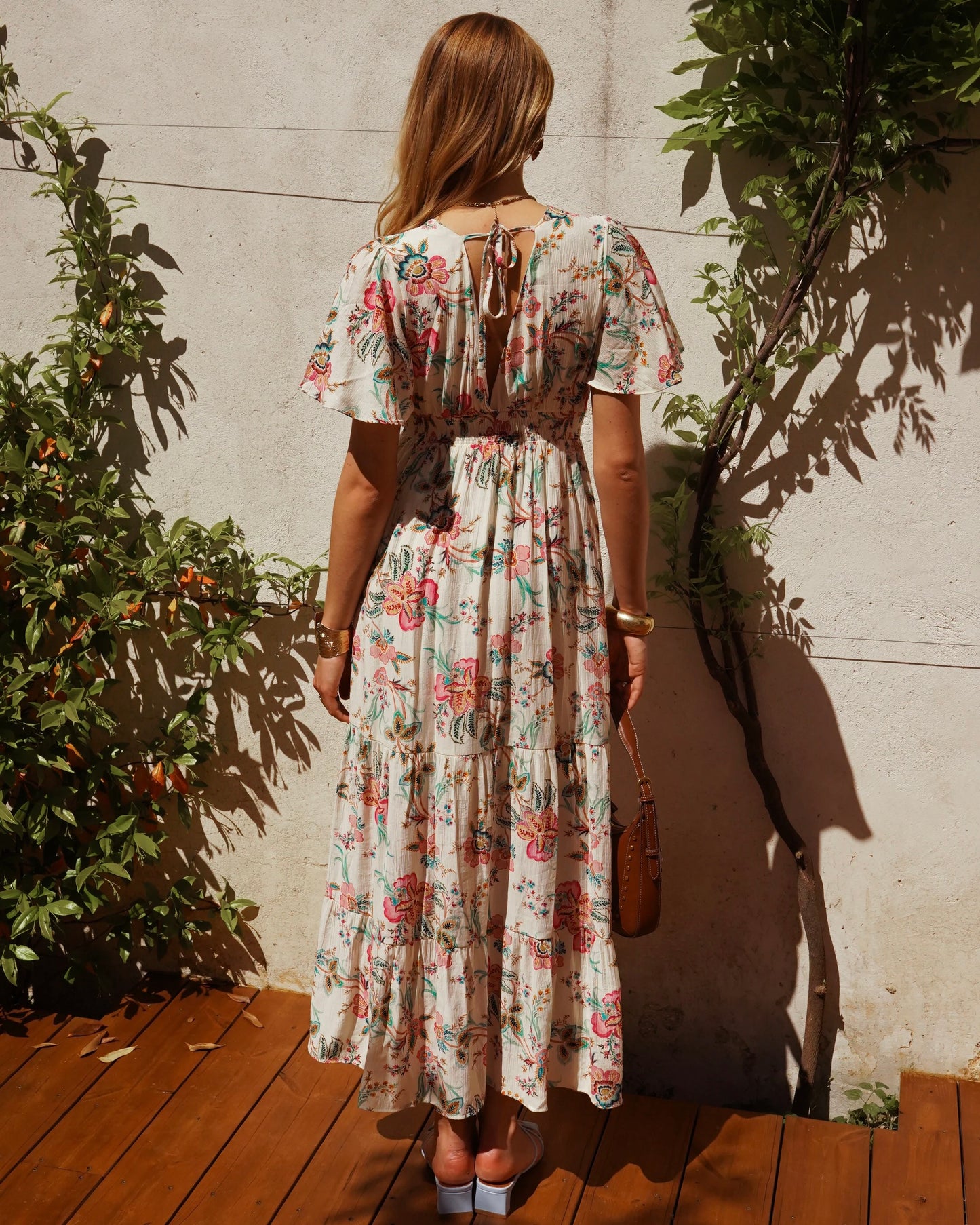 Roselis Tie Back Dress