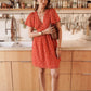 Heva Floral Tie Back Dress