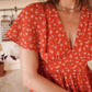Heva Floral Tie Back Dress