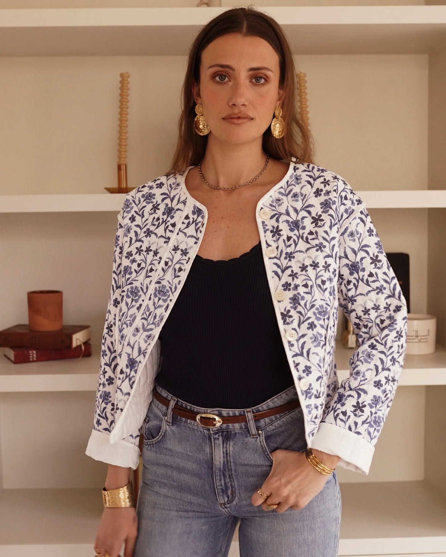 Faye Floral Jacket