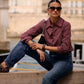 Auguste Check Blouse