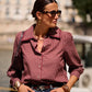 Auguste Check Blouse