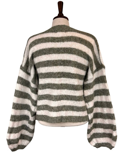 Dilly Stripe Cardigan