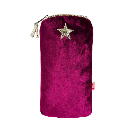 Velvet Star Glasses Purse