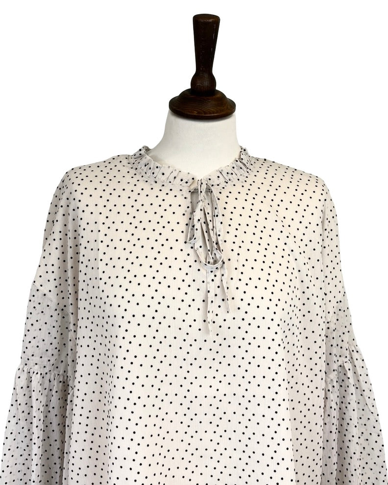 Eden Tie Collar Blouse