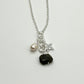 Cluster Star & Stone Charm Long Necklace