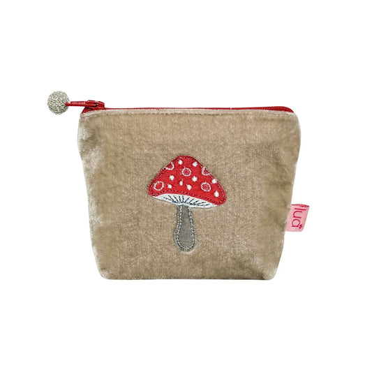 Red Mushroom Mini Coin Purse