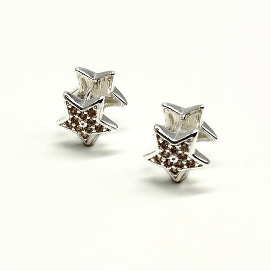 Star Clip Studs