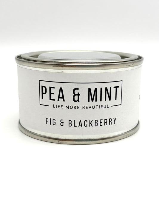 Fig & Blackberry Candle Tin