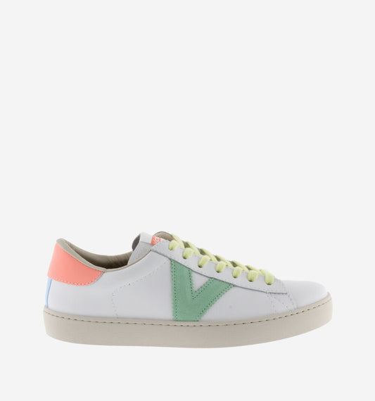 Victoria's Berlin Leather and Neon Trainers