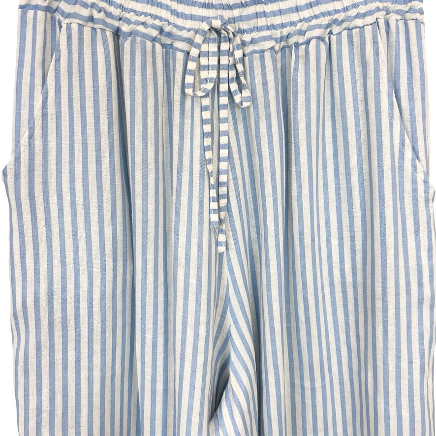 Esme Striped Cotton Trousers