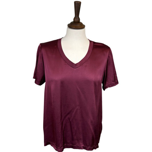 Ria Silk Mix Top