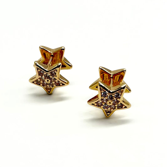 Star Clip Studs