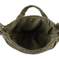 Straw Half Moon Crossbody bag