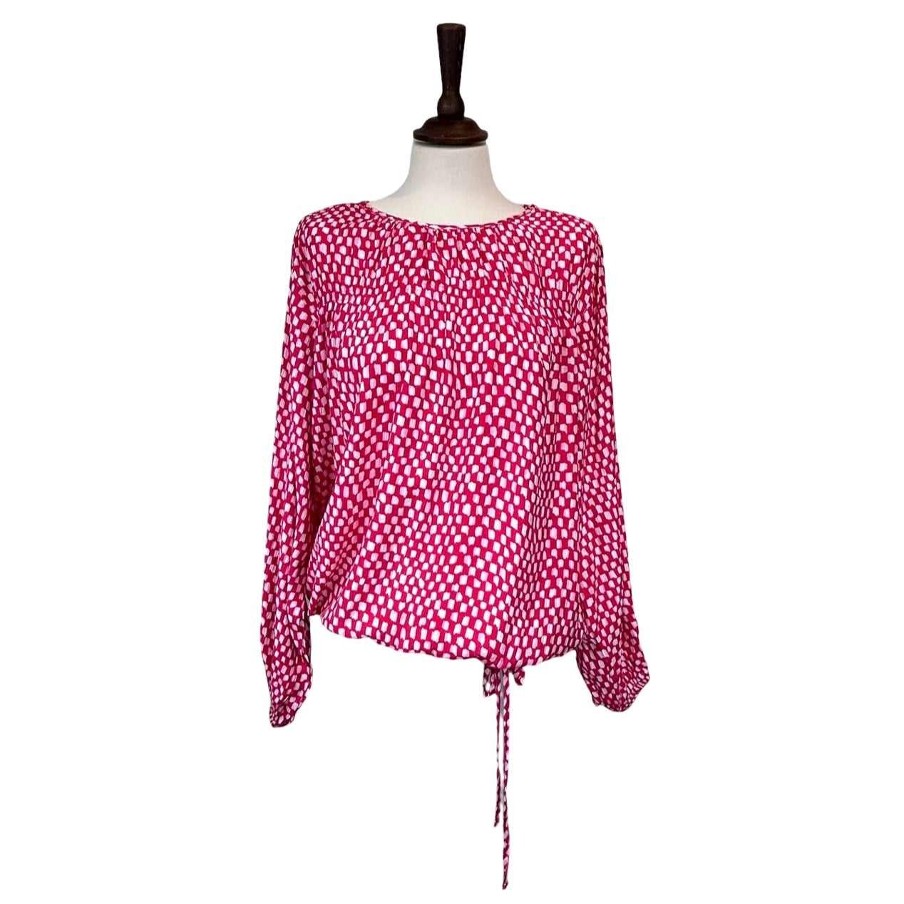 Rachel Drawstring Hem Blouse