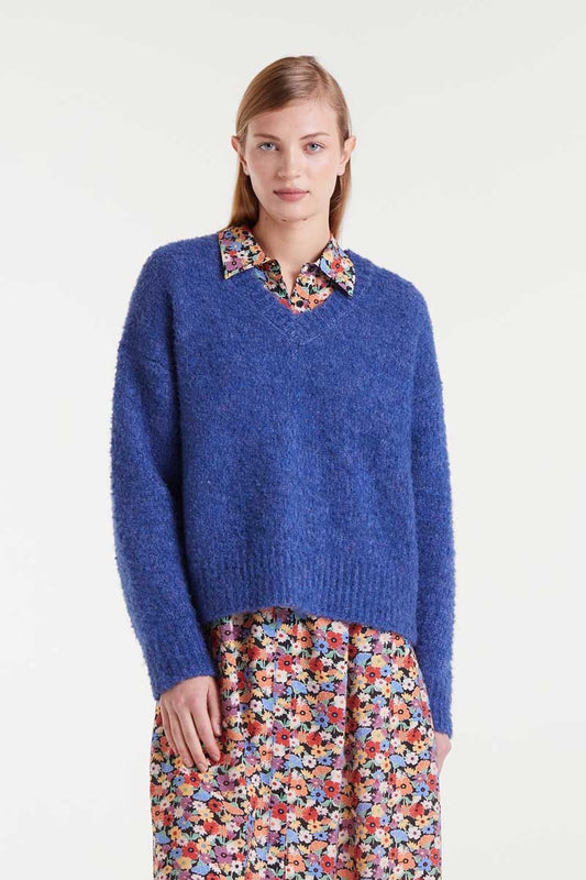 Compania Fantastica Flavia V Neck Jumper