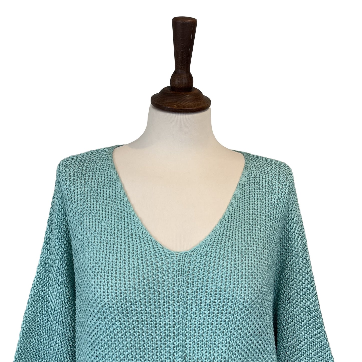 Elsie Mesh Three Quarter Sleeve Top