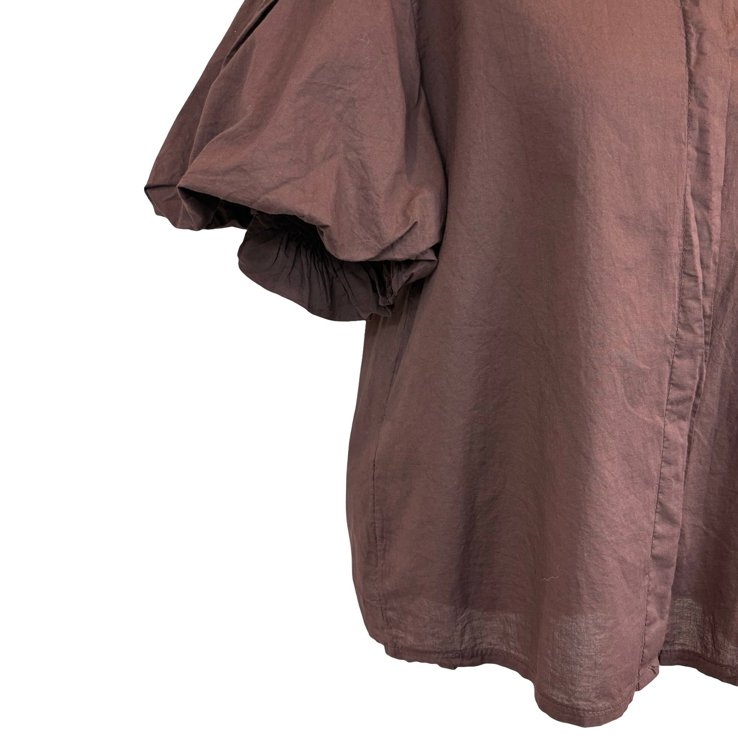 Jean Short Puff Sleeve Blouse