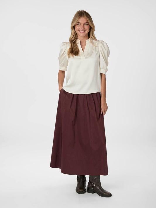 Neo Noir Yara Poplin Skirt