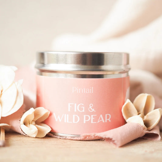 Fig & Wild Pear Candle Tin