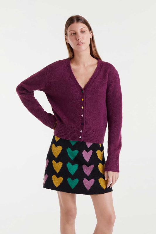 Compania Fantastica Mariana Multi Button Cardigan