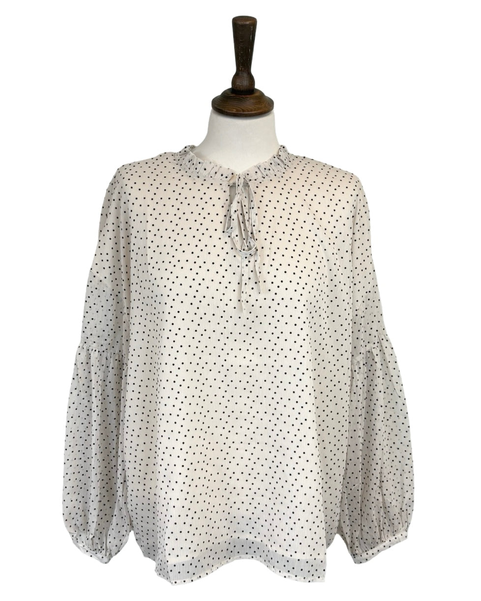 Eden Tie Collar Blouse