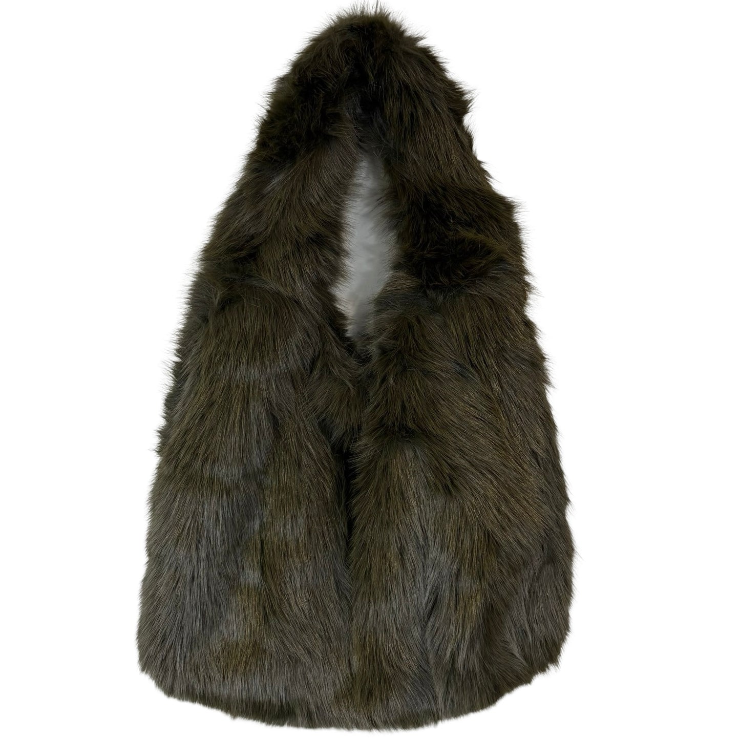 Faux Fur Hobo Bag
