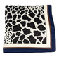 100% Silk Animal Print Scarf
