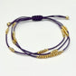 Rope Gold Metal Bead Bracelet