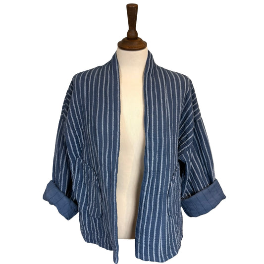 Caprice Stripe Kimono Jacket