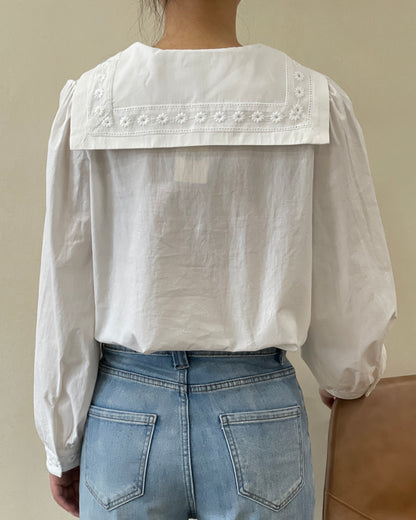 Eleanor Collared Blouse