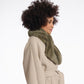 Rino & Pelle Stip Faux Fur Scarf